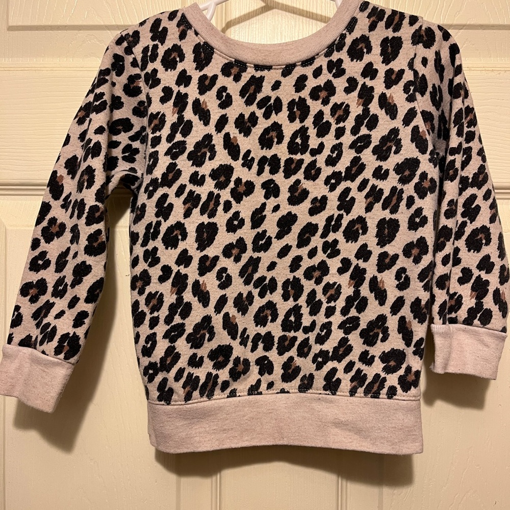 2T Cheetah Print LongSleeve Shirt